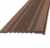 Ступень дпк Ecodeck полнотелая коричневый